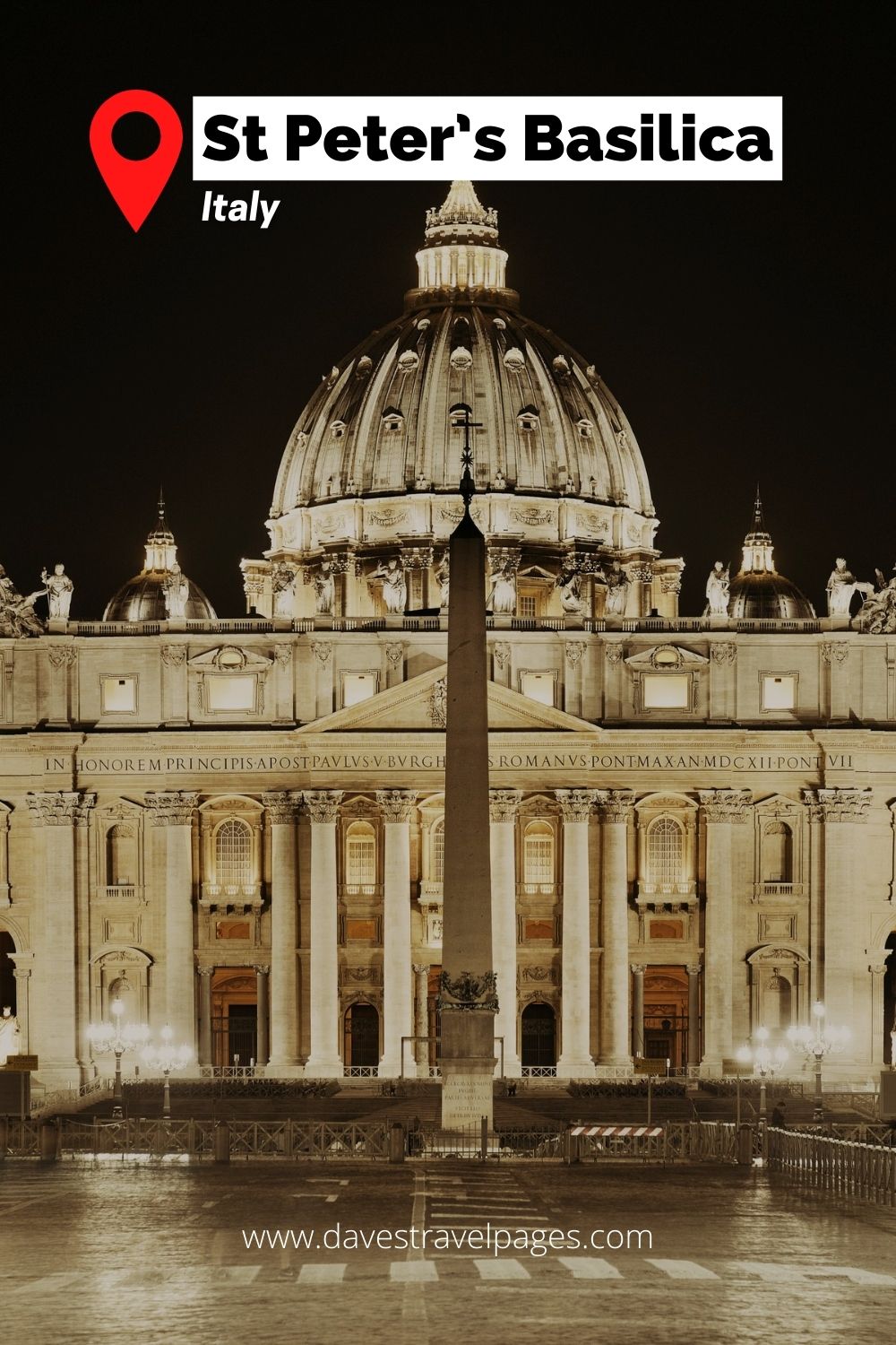 Famous Buildings Europe: St Peter’s Basilica - Italy