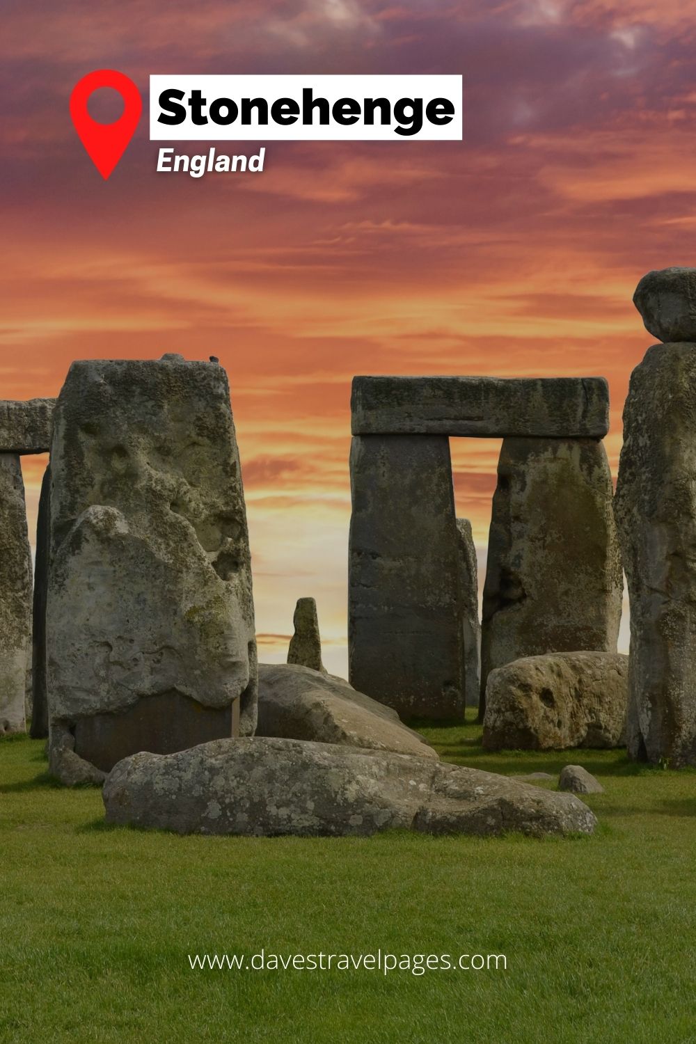 Stonehenge is a must see place in England
