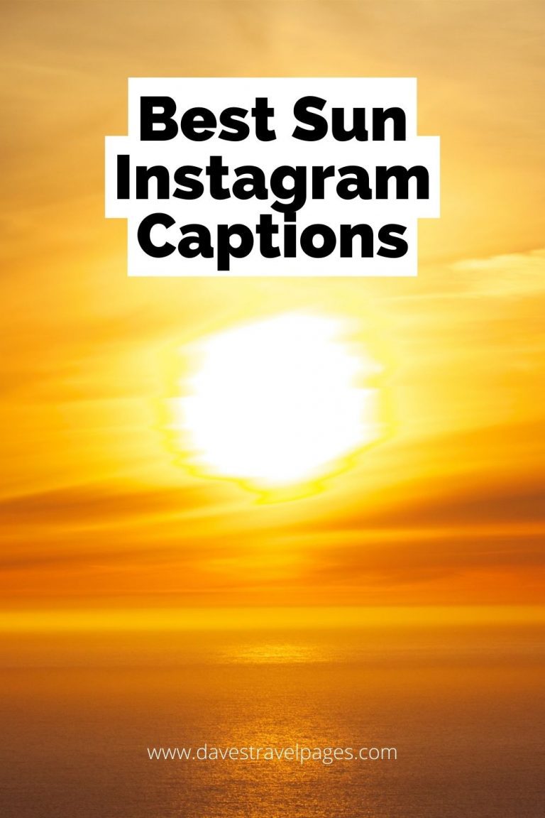 150 + Sunshine Captions For Instagram To Brighten Up Your Day!