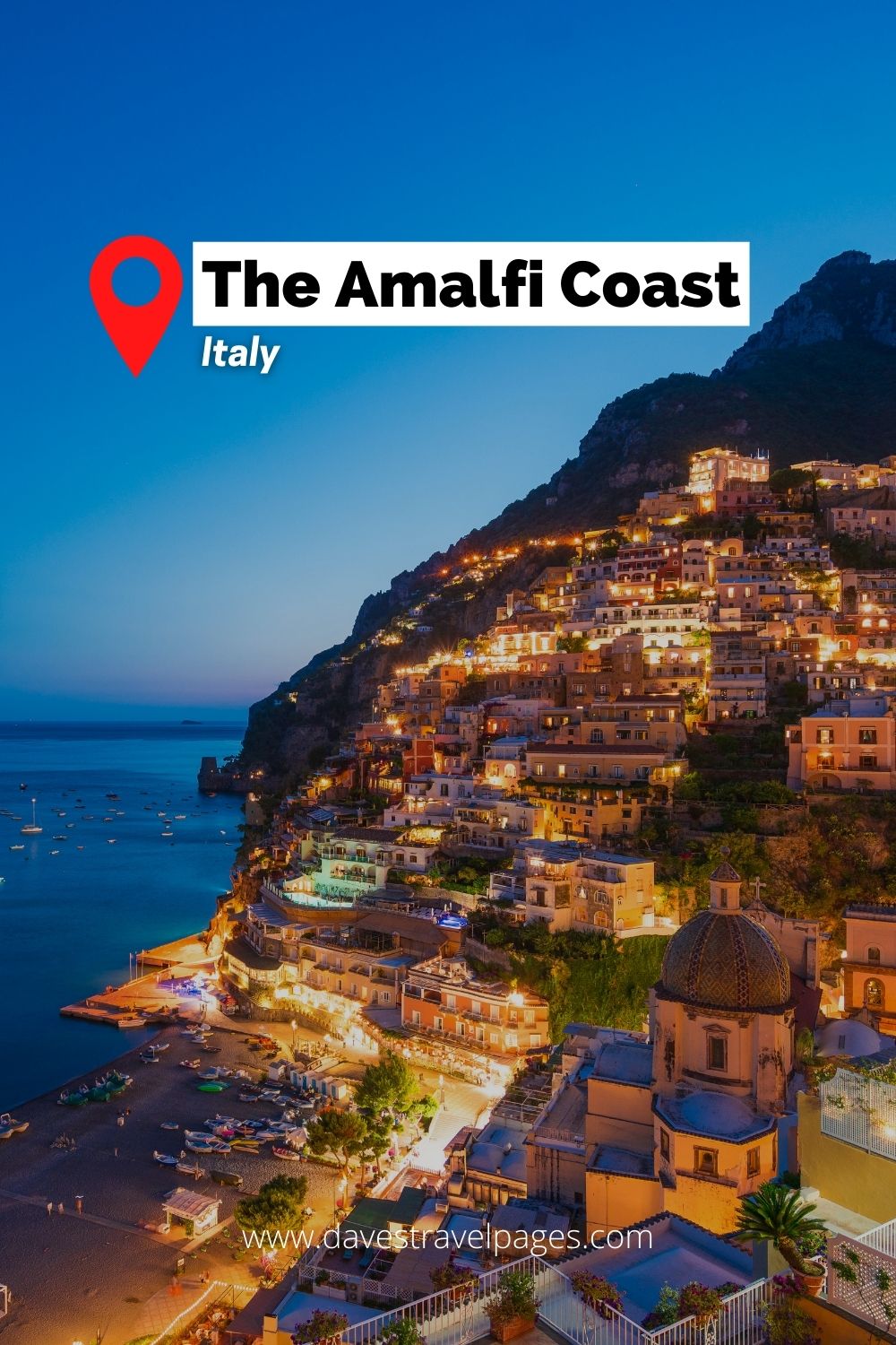 Famous European Landmarks - The Amalfi Coast