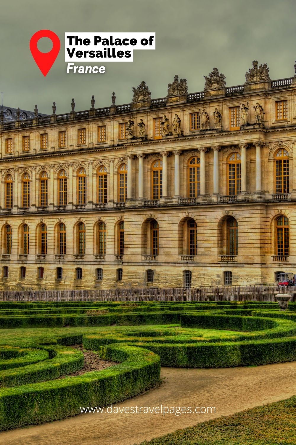 The Palace of Versailles: Famous landmarks in Europe