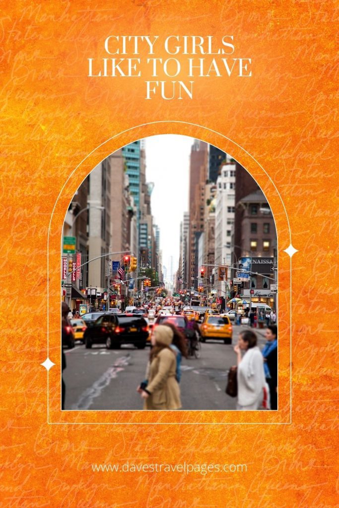 City girls like to have fun
