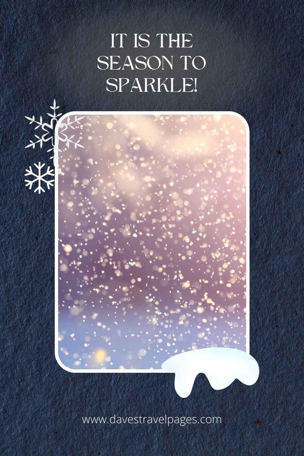 It is the season to sparkle!