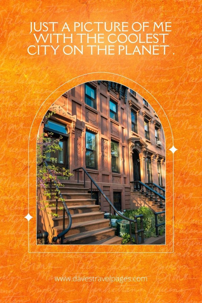 Just a picture of me with the coolest city on the planet .