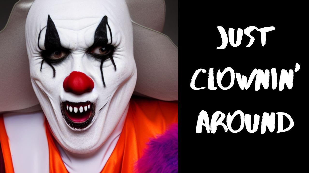 Just clownin' around
