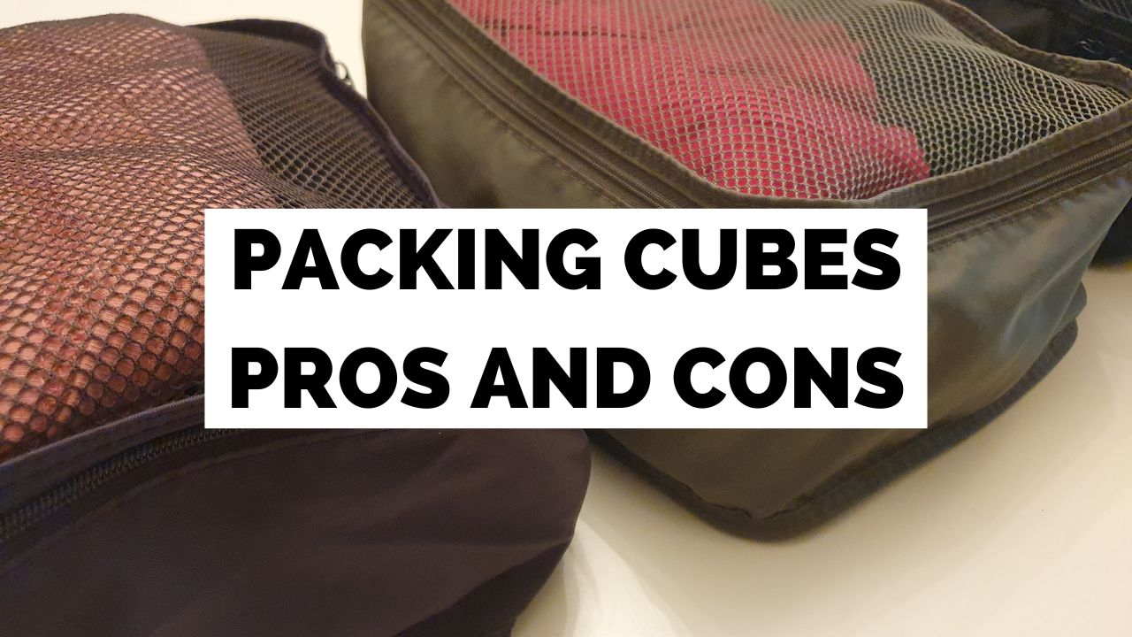 Using packing cubes pros and cons