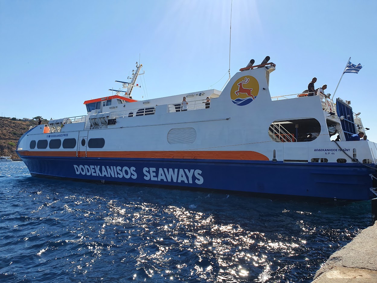 Kos to Patmos ferry - Dodekanisos Seaways