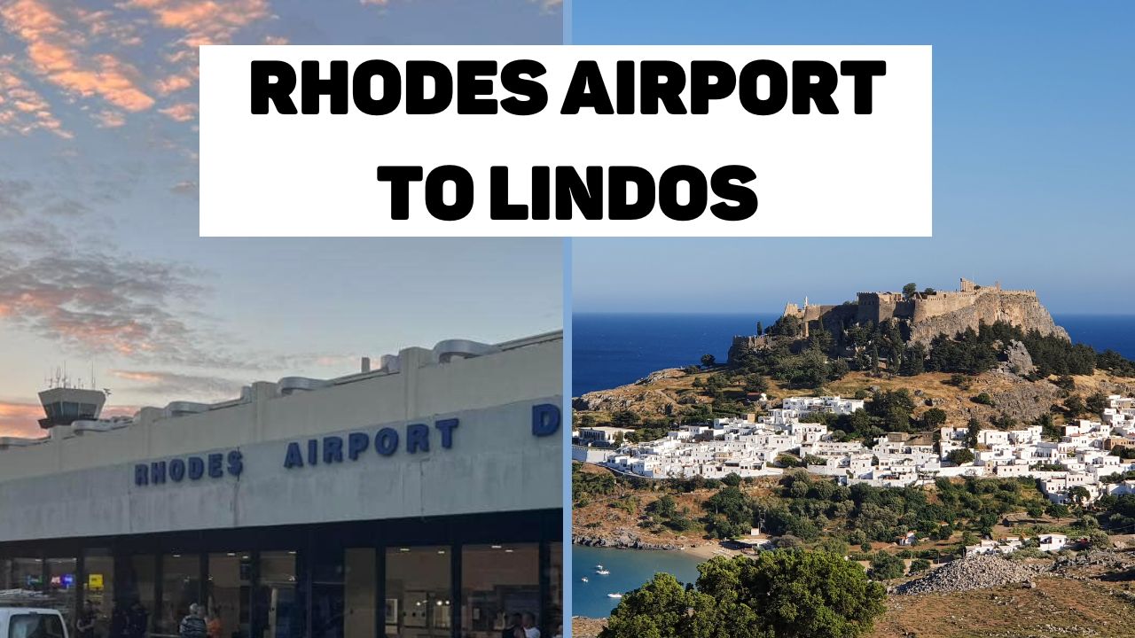 Airport Transport from Rhodes Airport to Lindos Town in Greece