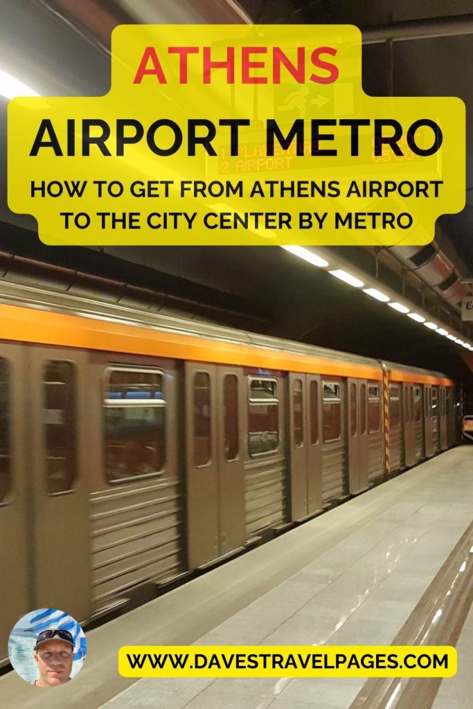 athens airport metro guide
