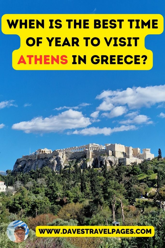 The best time to visit Athens, Greece