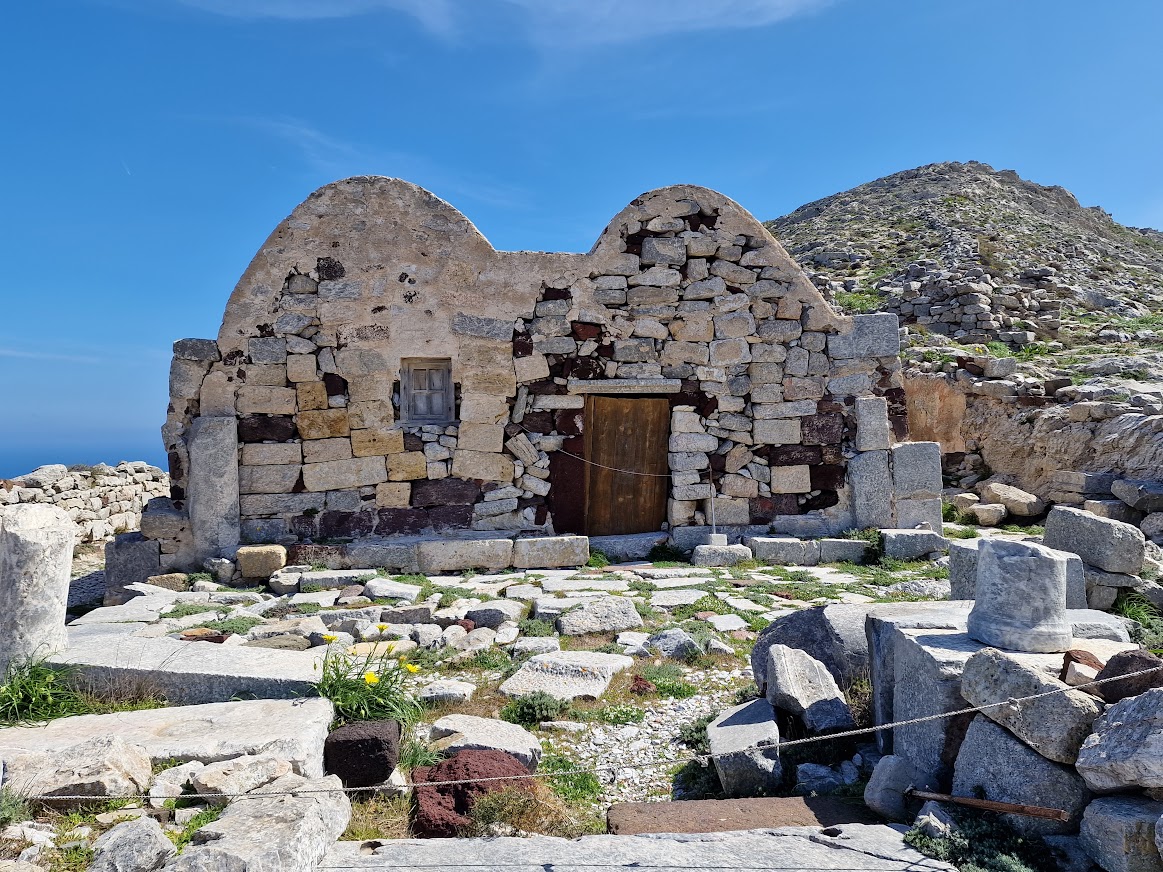 Early Christian Basilica in Ancient Thera, Santorini