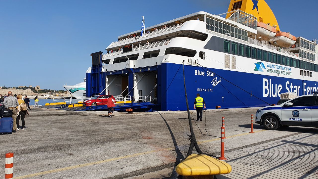 Blue Star Patmos Ferry