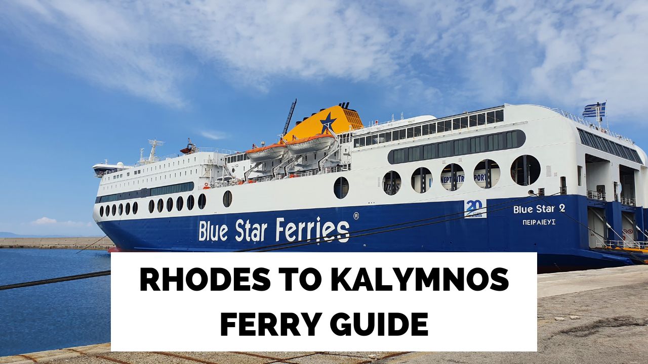 Rhodes to Kalymnos ferry guide