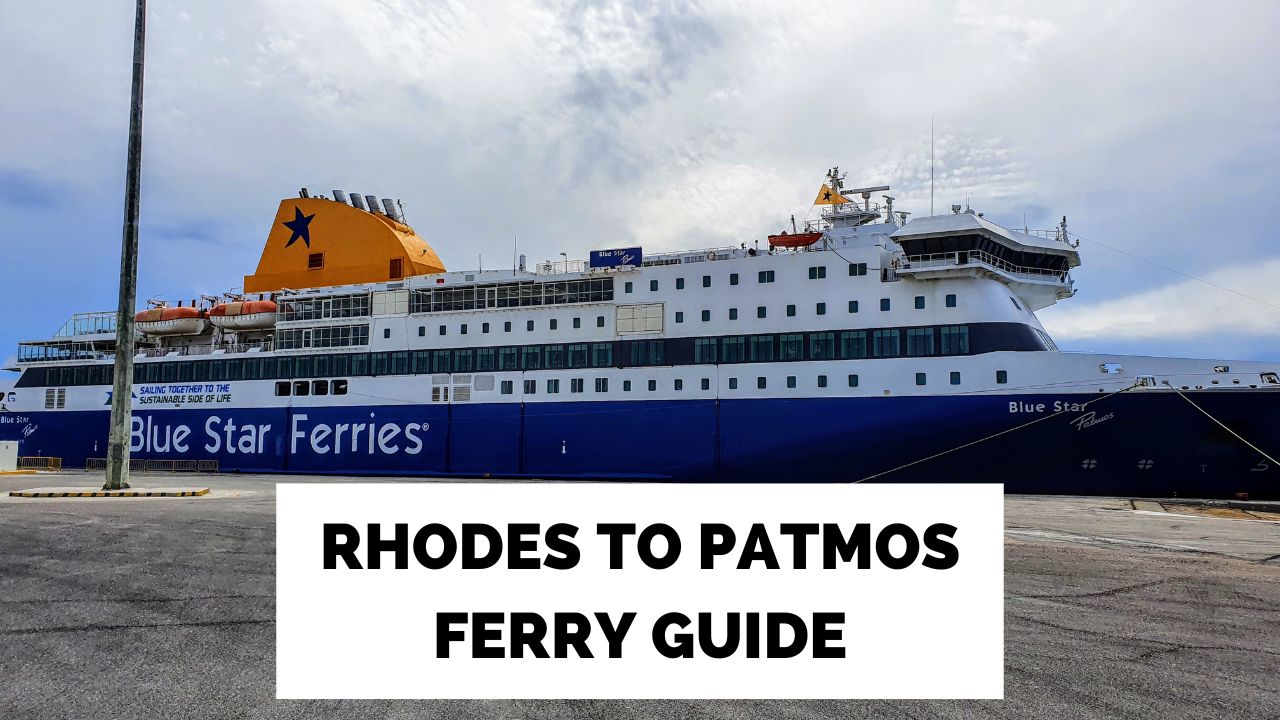 Rhodes to Patmos ferry guide