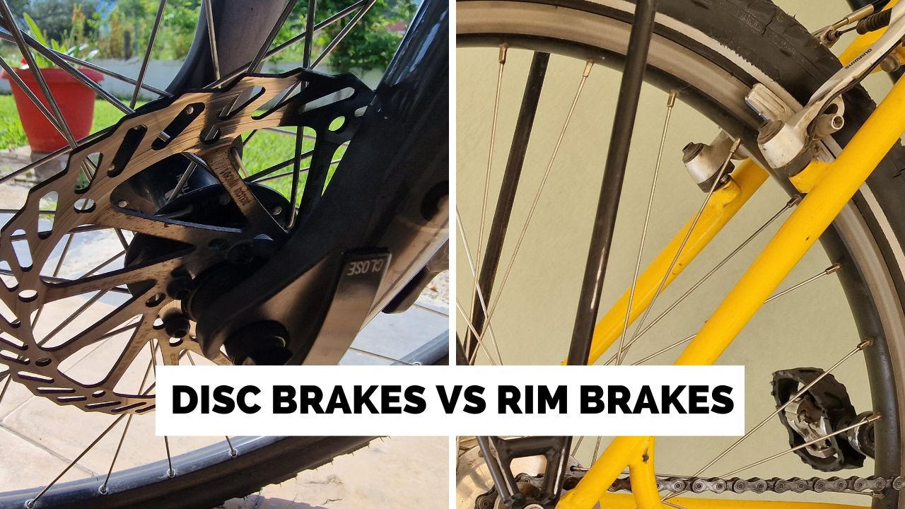 Pros and cons of disc brakes vs rim brakes for bicycles
