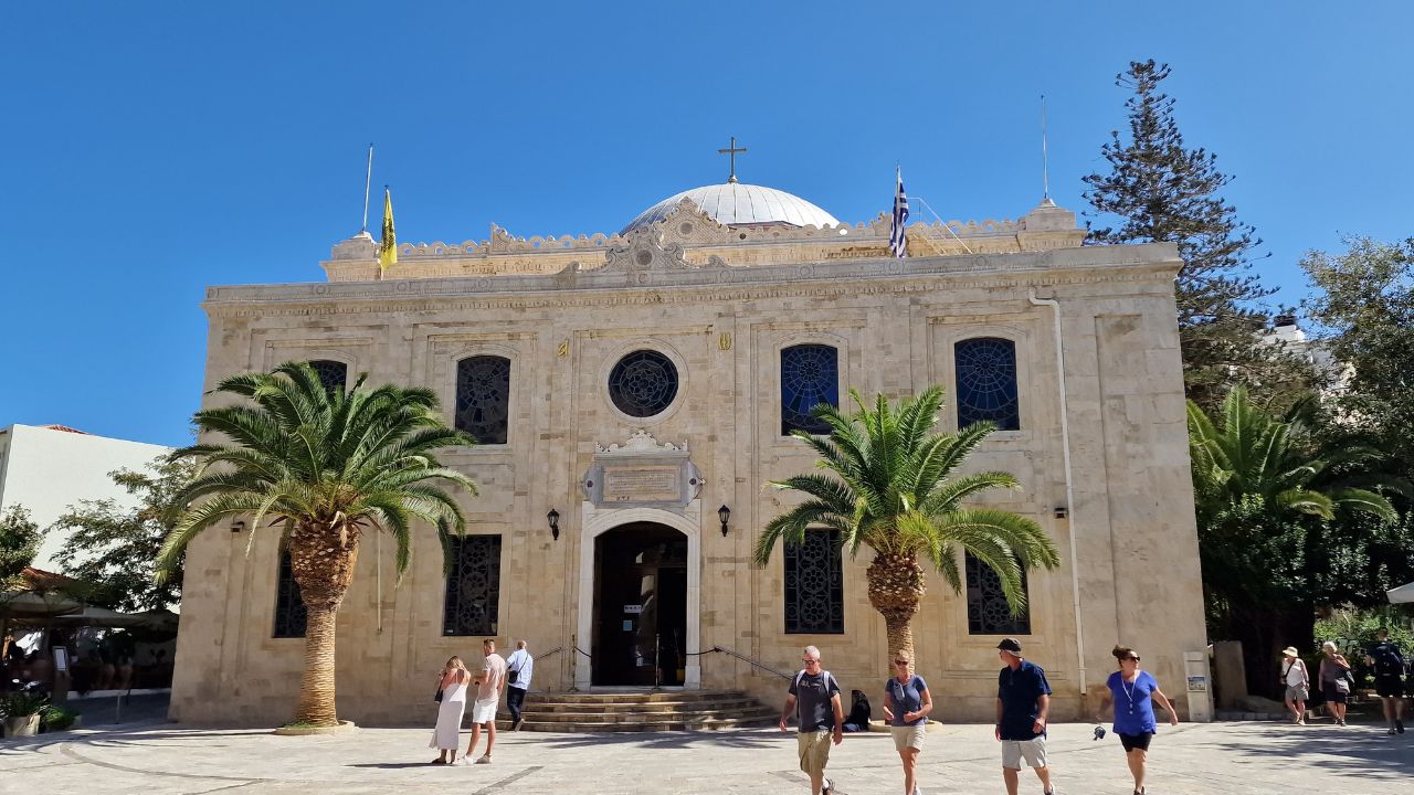 Church of Agios Titos in heraklion