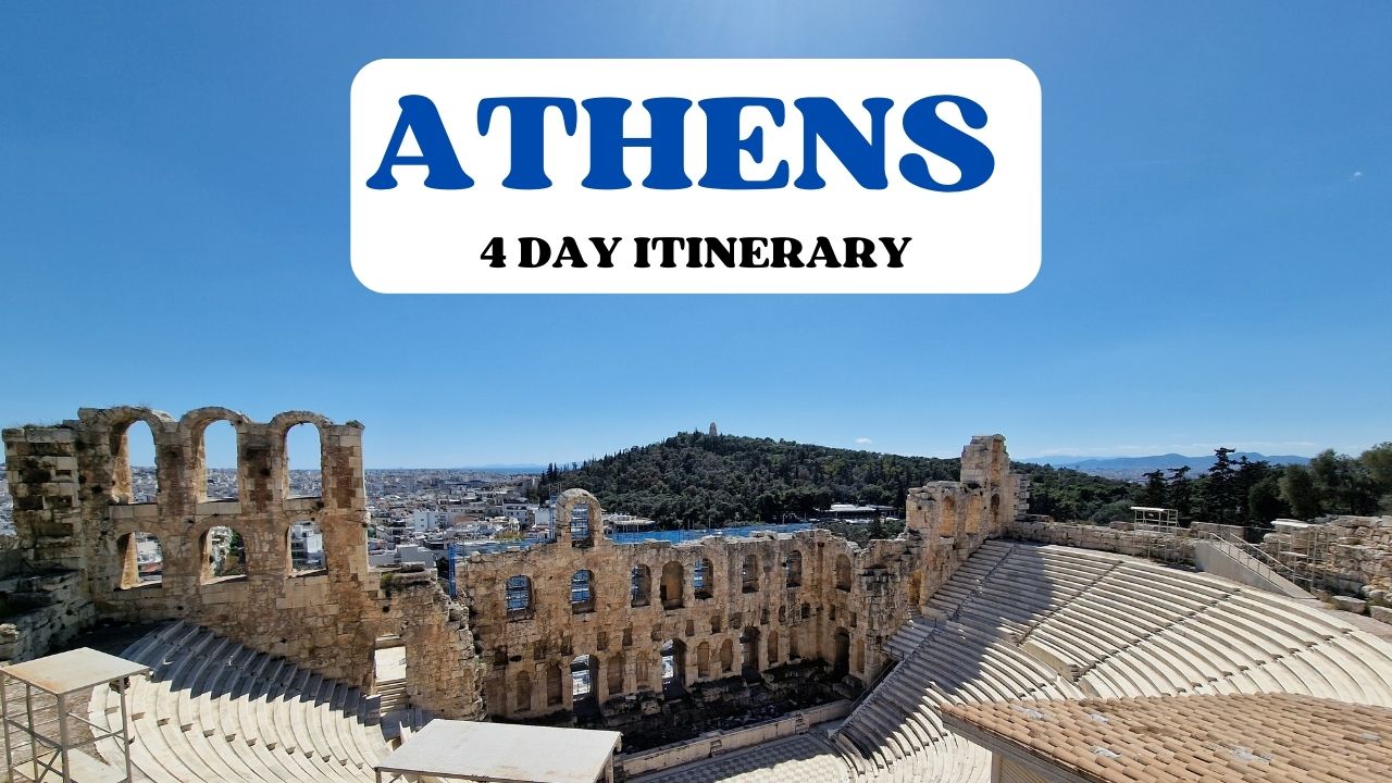 Athen d4 day itinerary for sightseeing and experiencing more of the city