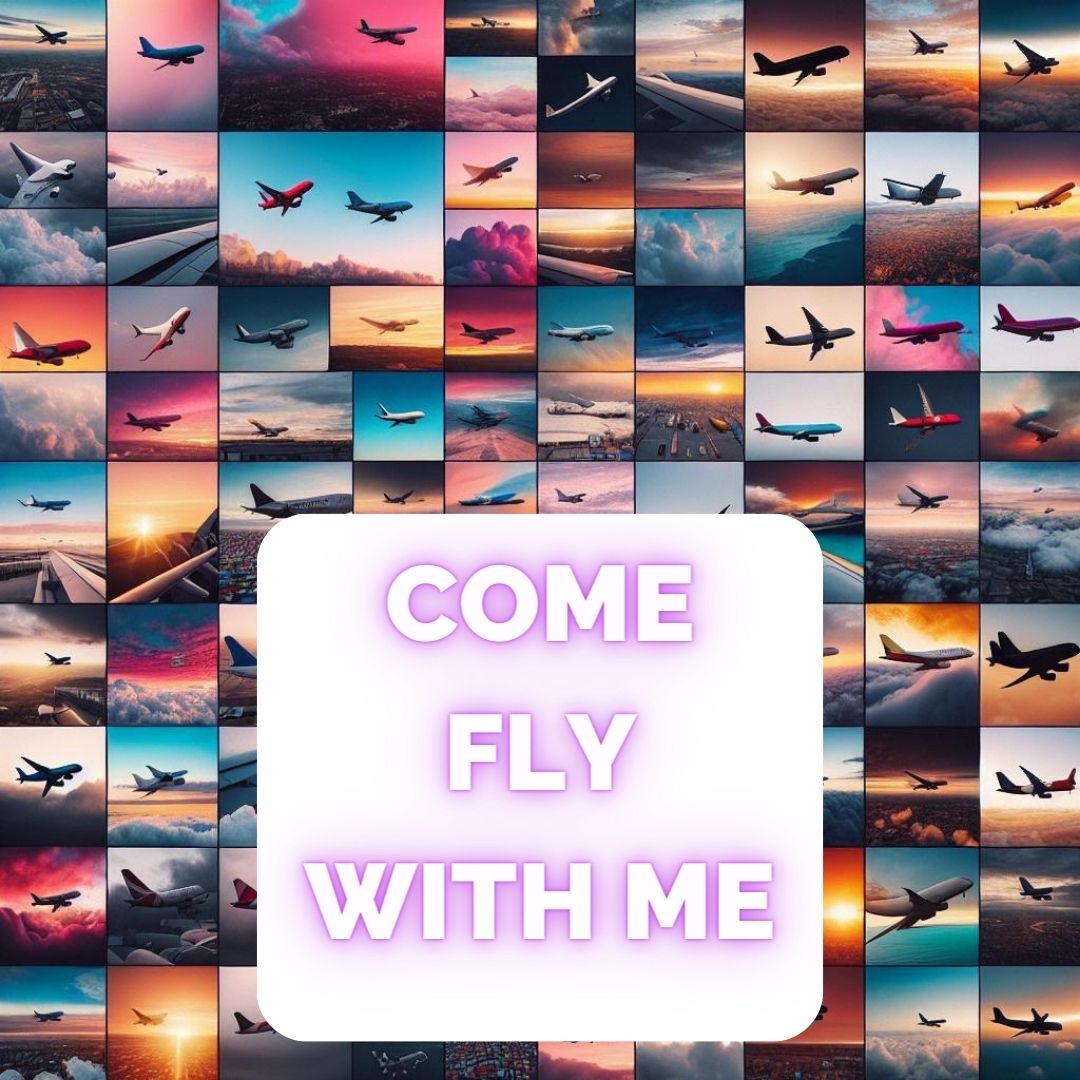 come fly with me airplane captions