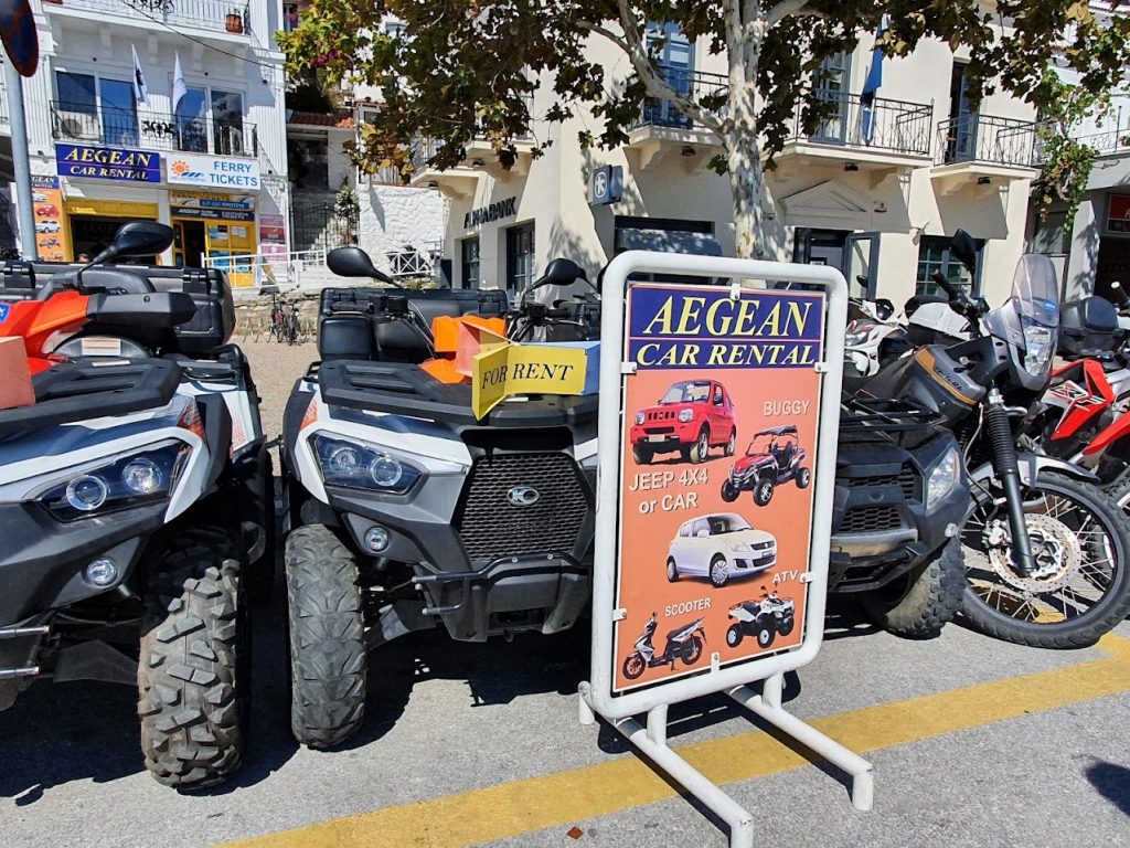 quad and atv rental in skiathos