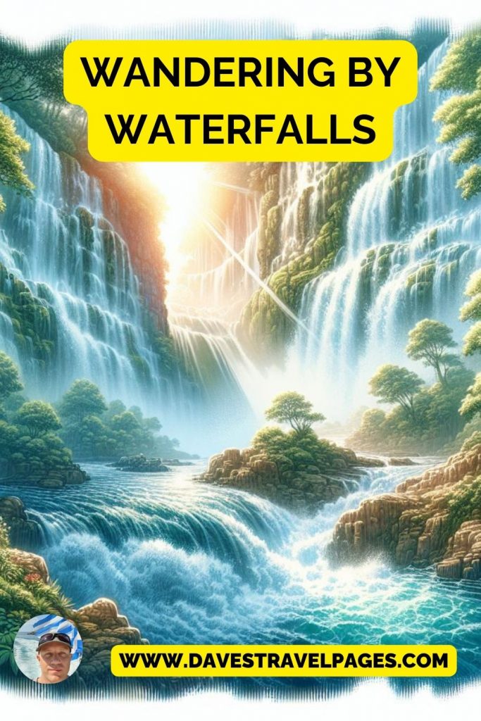 Wandering by waterfalls