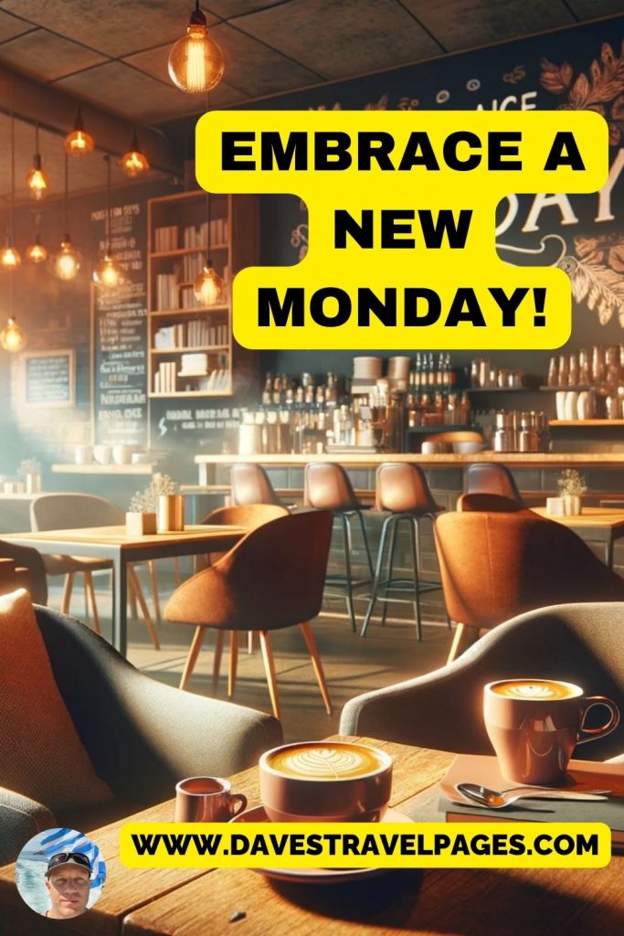 embrace a new monday