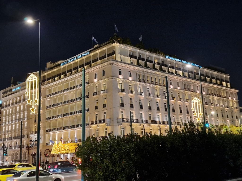 hotel grande bretagne athens greece