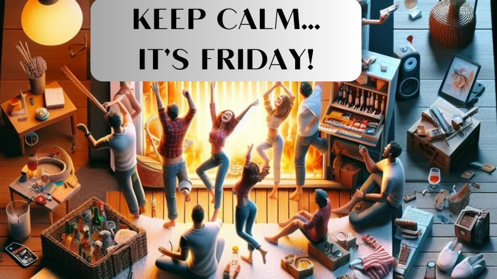 keep calm its friday