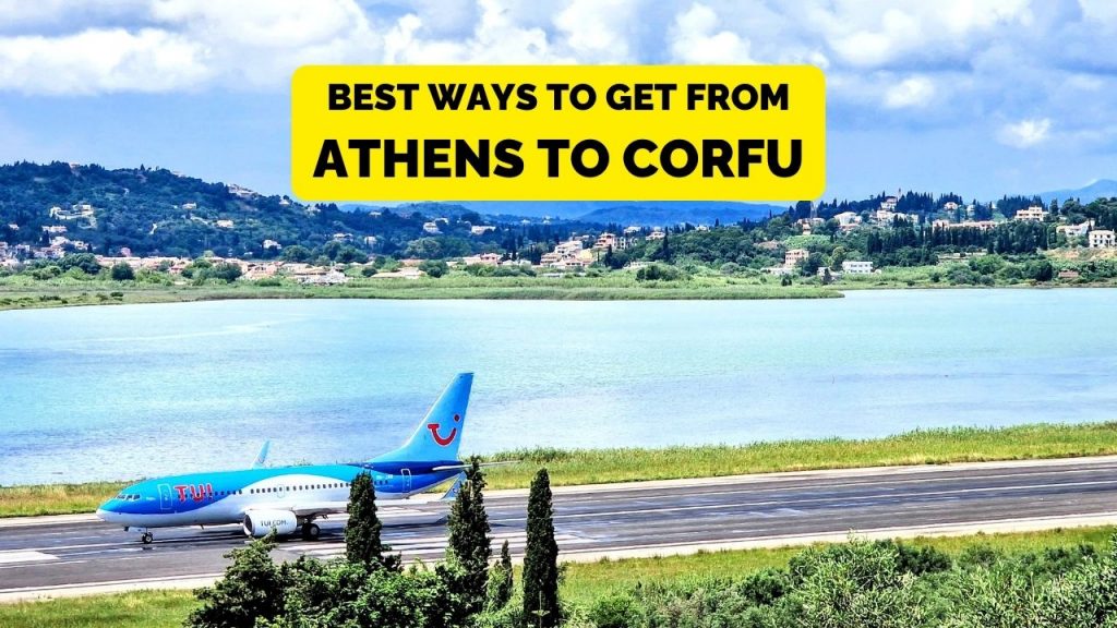 how to travel from athens to corfu