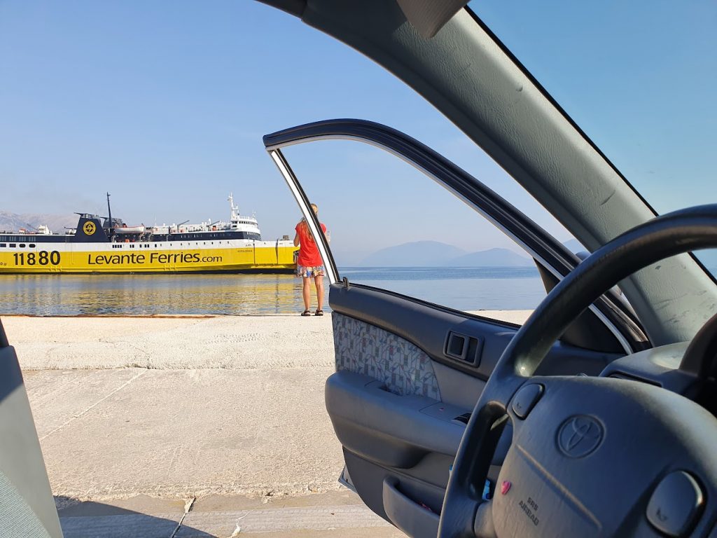 driving from athens to kefalonia