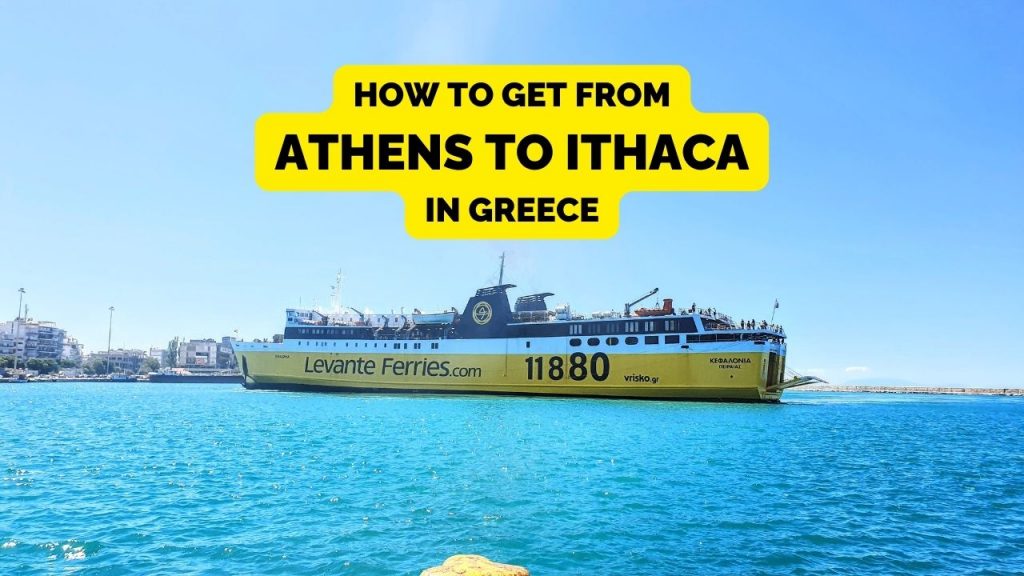 All the ways you can travel from Athens to Ithaca island in Greece