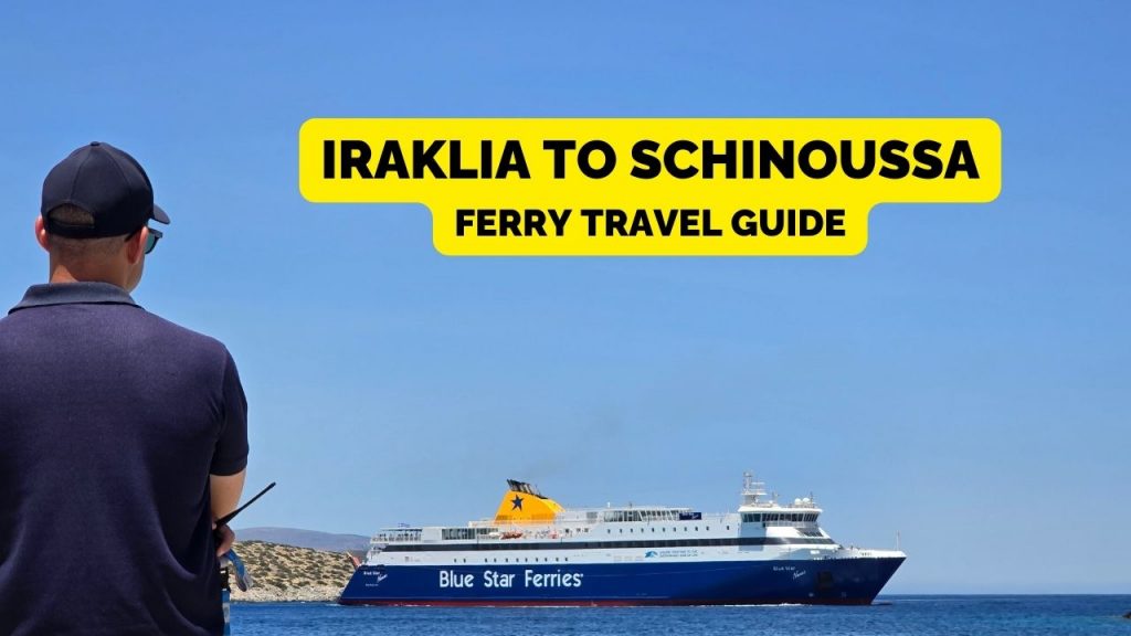 How to get from Iraklia to Schinoussa by ferry