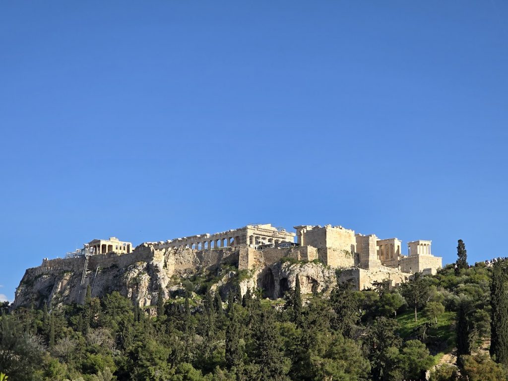 The iconic Acropolis of Athens