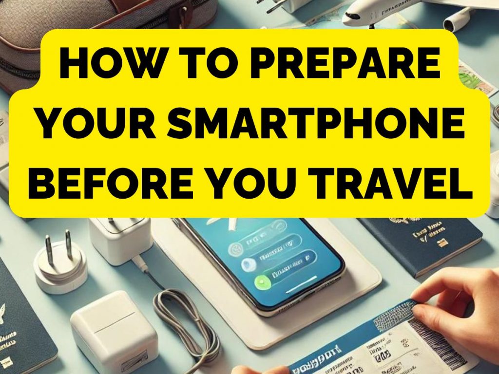 How to prepare your smartphone before you travel